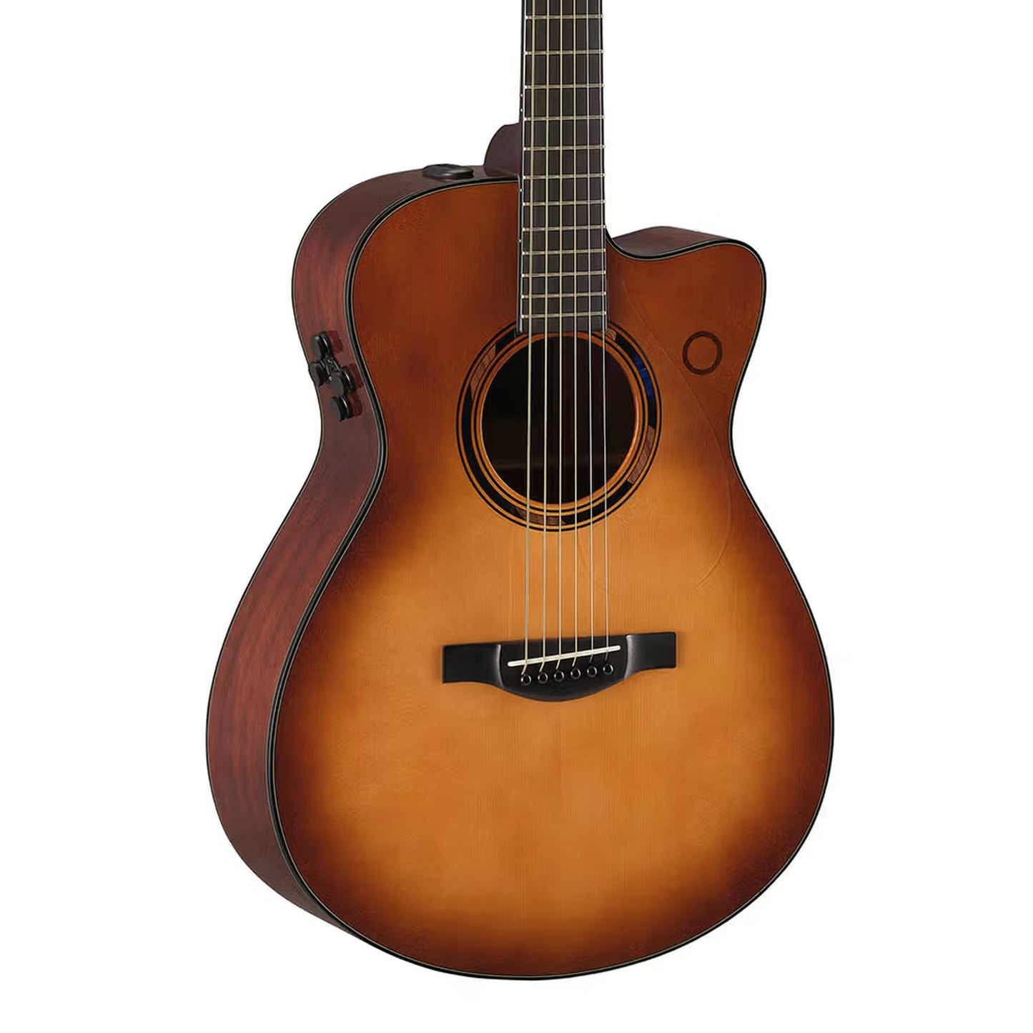 Yamaha TAS3 C Transacoustic Guitar - Sand Burst Gloss body