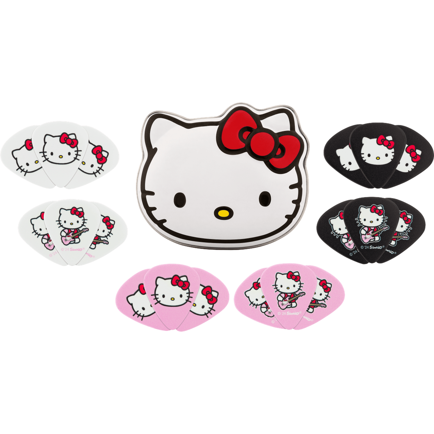 Fender x Hello Kitty Guitar Pick Tin (18 Pack)