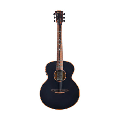 Bromo BAT8MEBK Tohoma Series Mini Jumbo Acoustic Guitar - Black