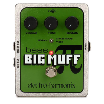 Electro Harmonix Bass Big Muff Distortion/Sustainer Effects Pedal