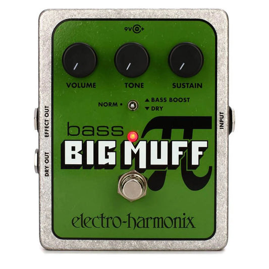 Electro Harmonix Bass Big Muff Distortion/Sustainer Effects Pedal