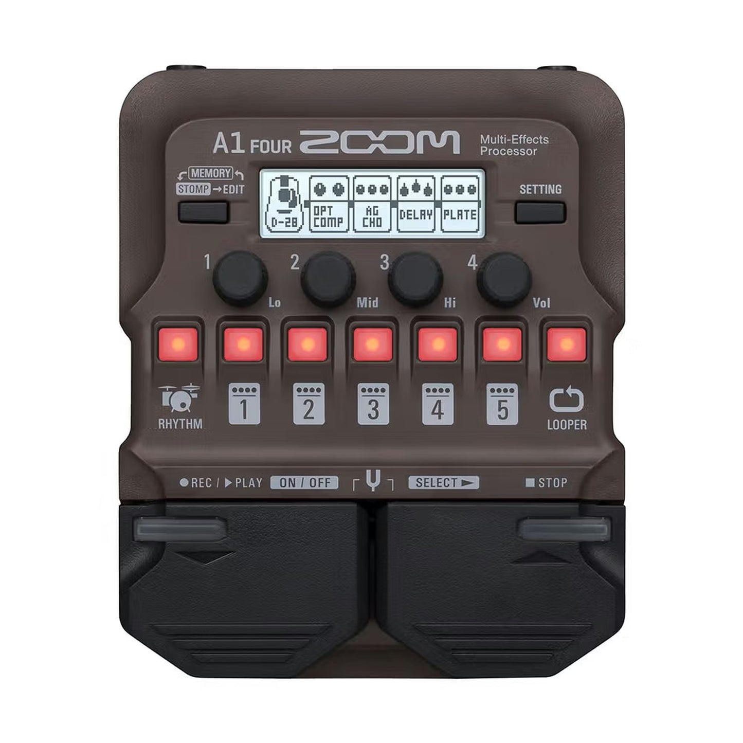 Zoom A1 FOUR Acoustic Multi-Effects Pedal