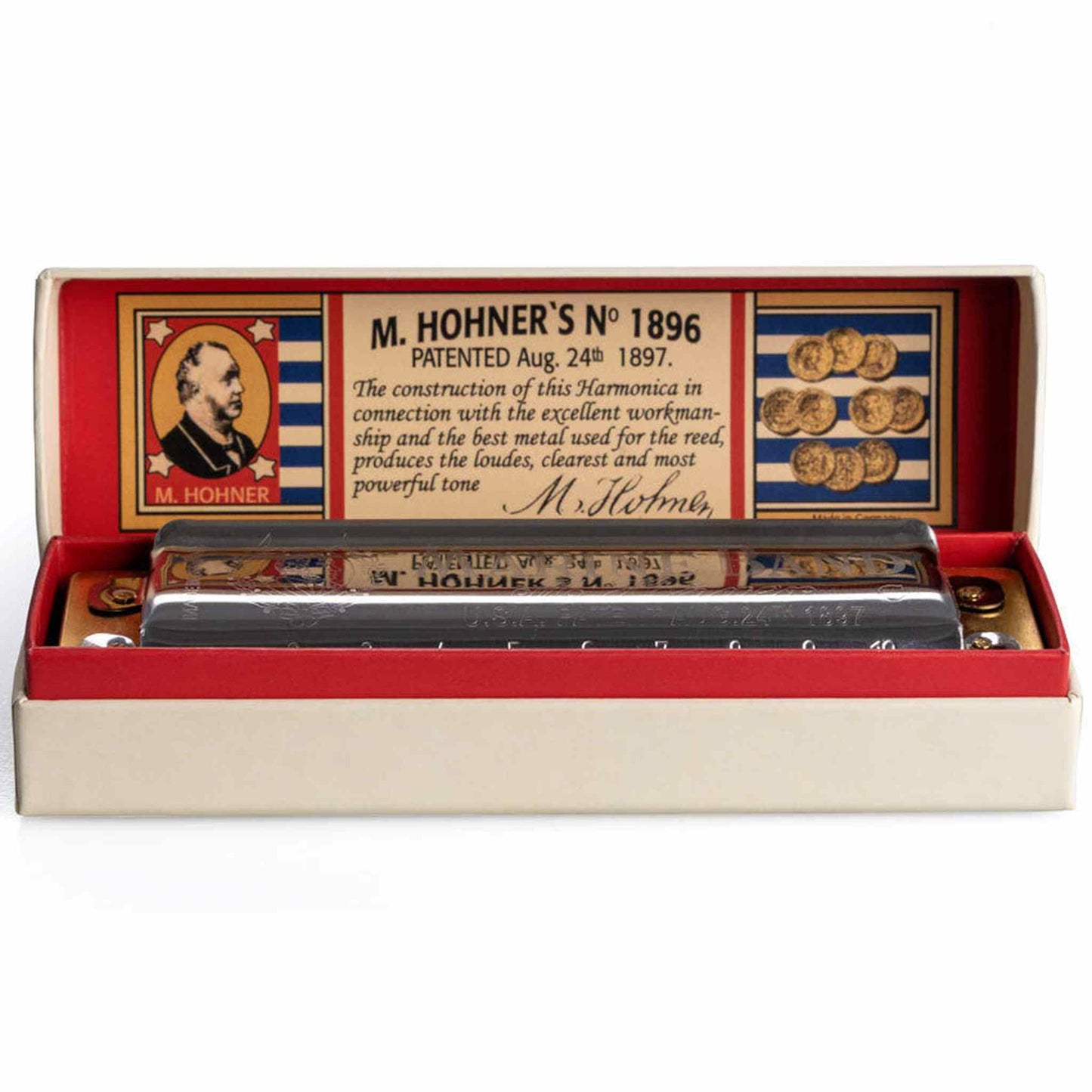 Hohner Marine Band 125th Anniversary Edition Harmonica - Key of C