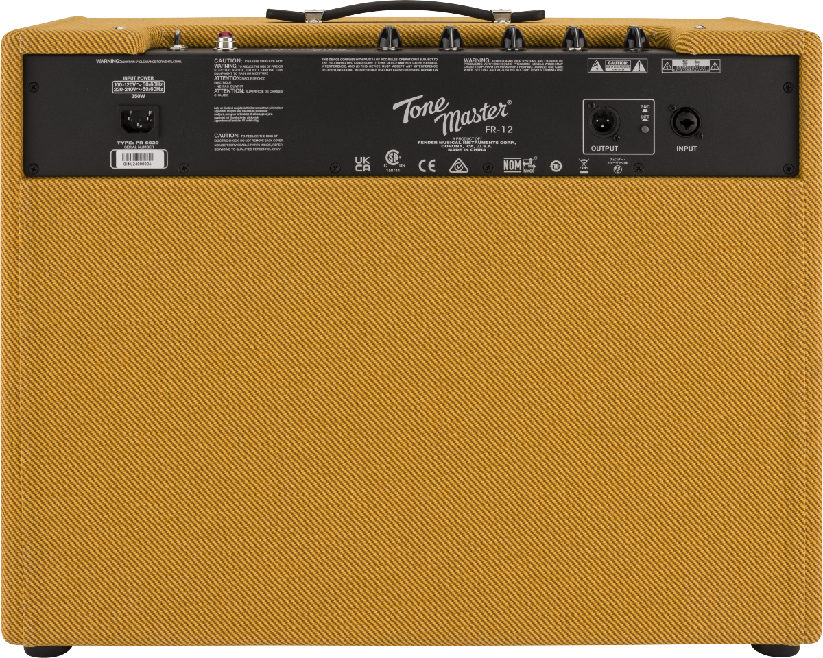 Fender Tone Master FR-12 Tweed Amplifier