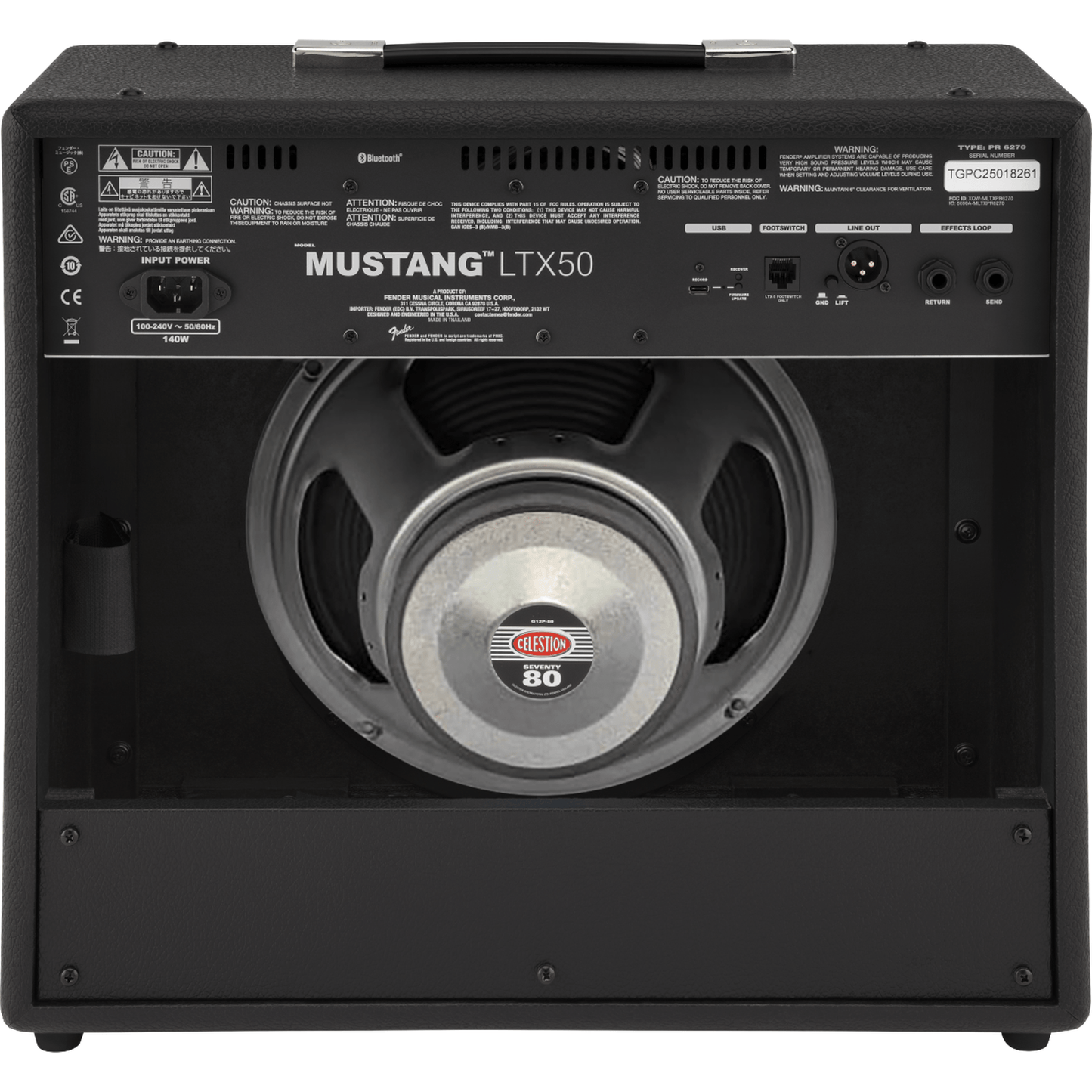 Fender Mustang LTX50 Guitar Amplifier