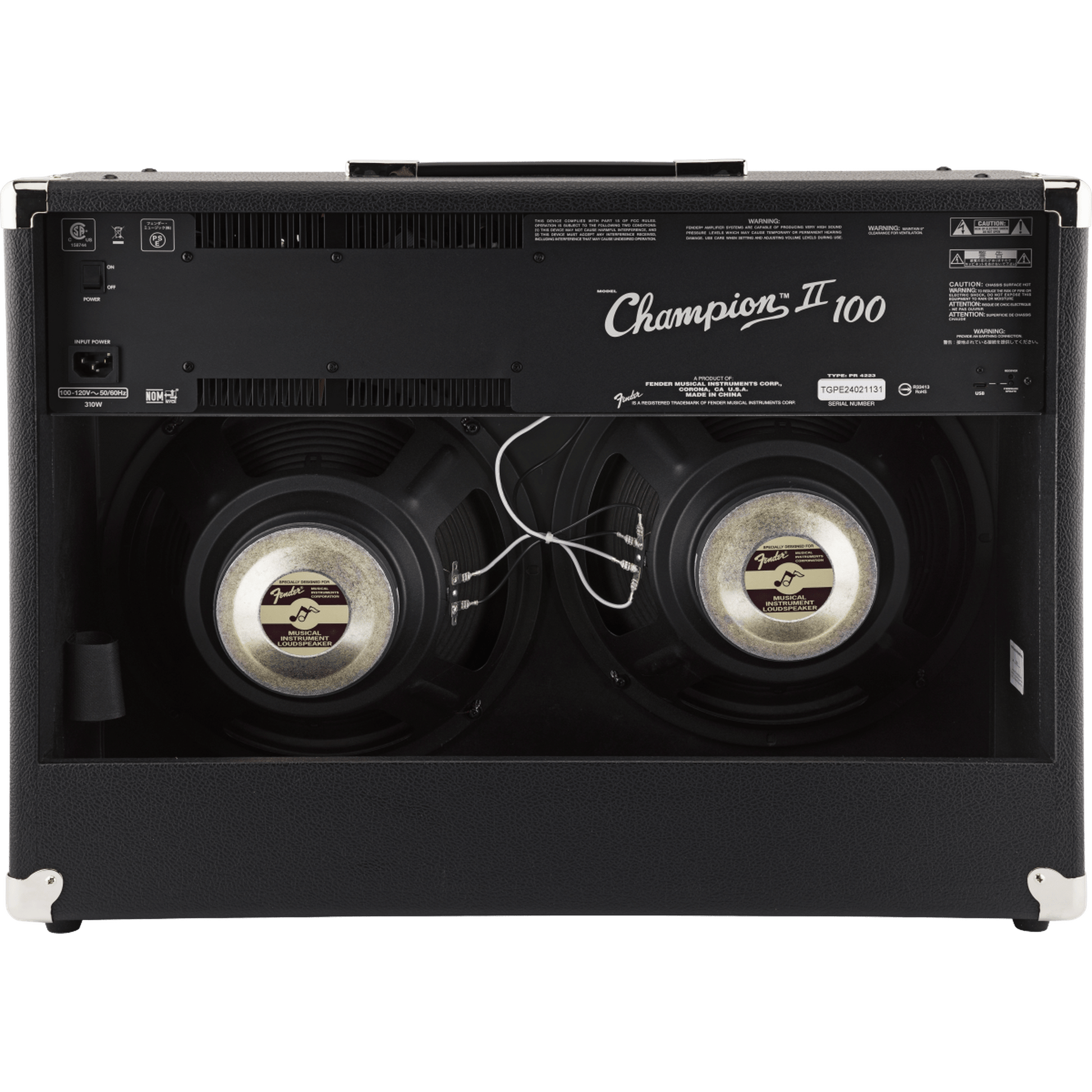 Fender Champion II 100 Guitar Amplifer - Joondalup Music Centre