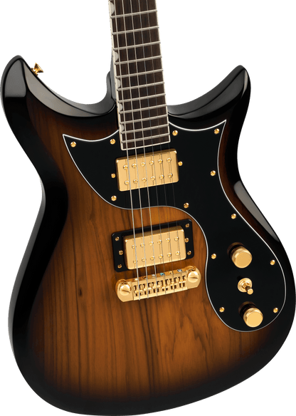 Gretsch Limited Edition Electromatic Black Limba CVT Electric Guitar - Sunburst