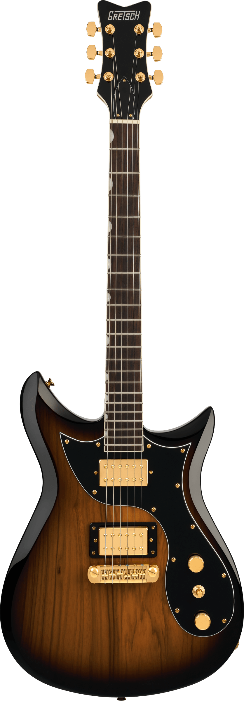 Gretsch Limited Edition Electromatic Black Limba CVT Electric Guitar - Sunburst
