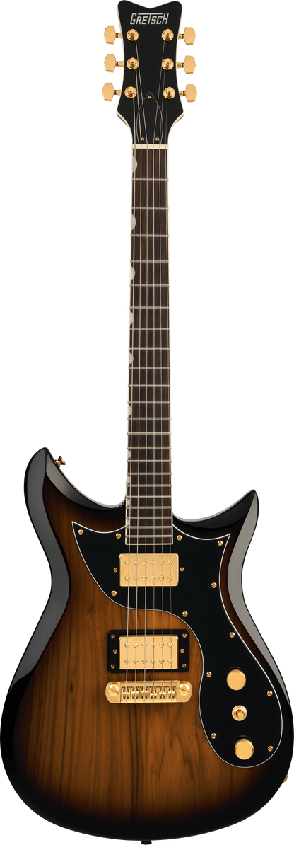 Gretsch Limited Edition Electromatic Black Limba CVT Electric Guitar - Sunburst