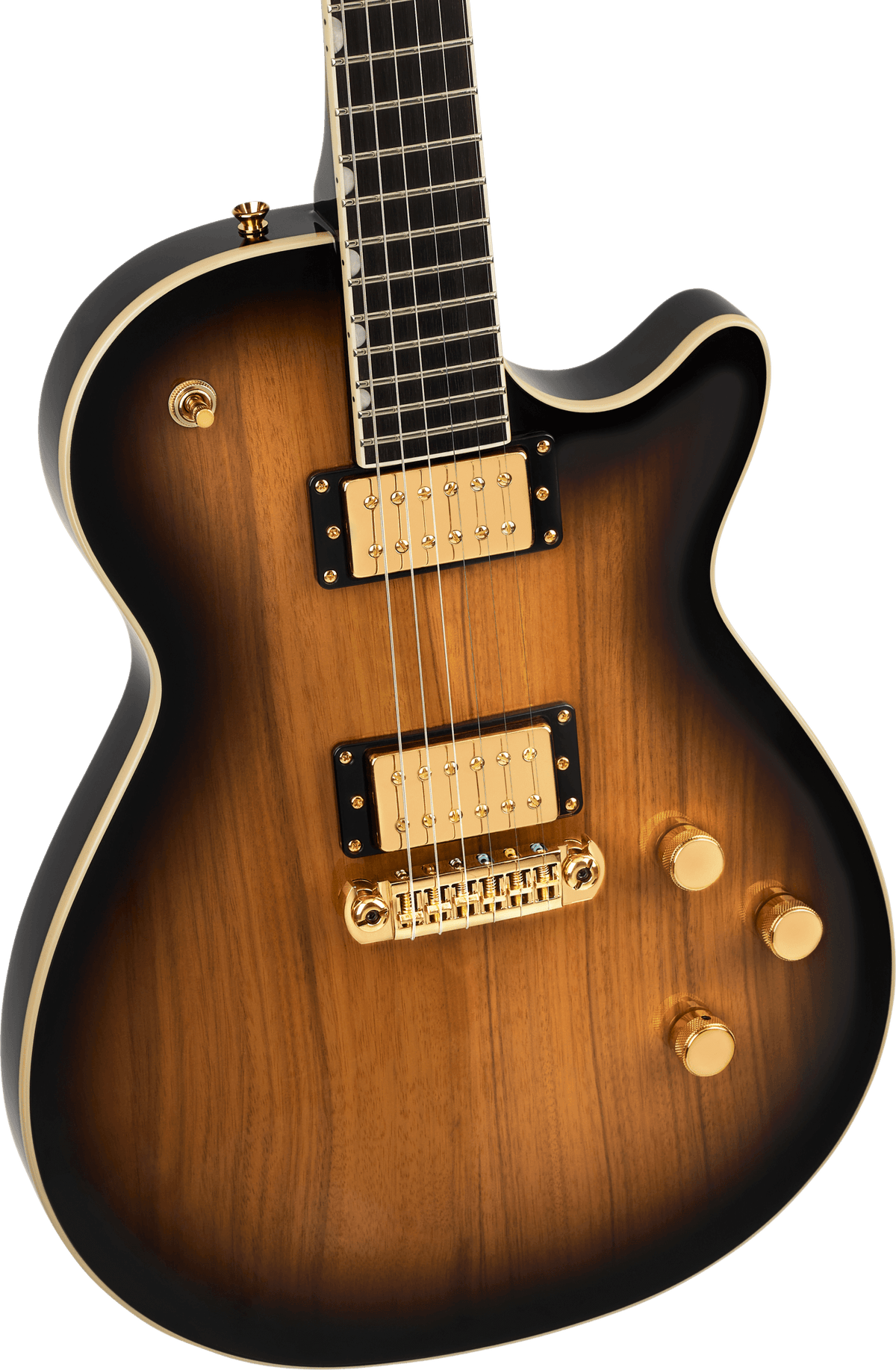 Gretsch Limited Edition Electromatic Black Limba Jet Electric Guitar - Sunburst