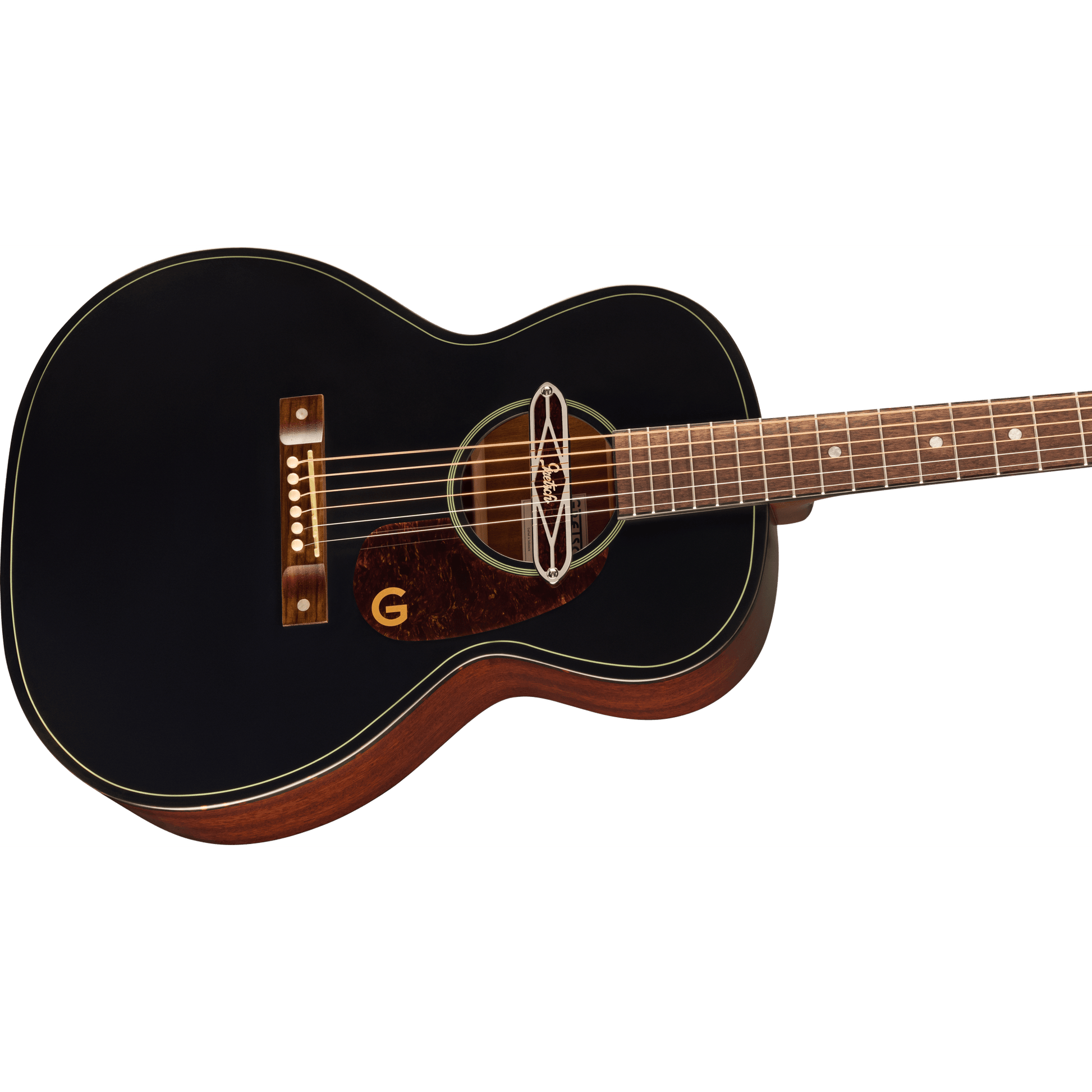 Gretsch Deltoluxe Concert Acoustic Guitar - Black - Joondalup Music Centre