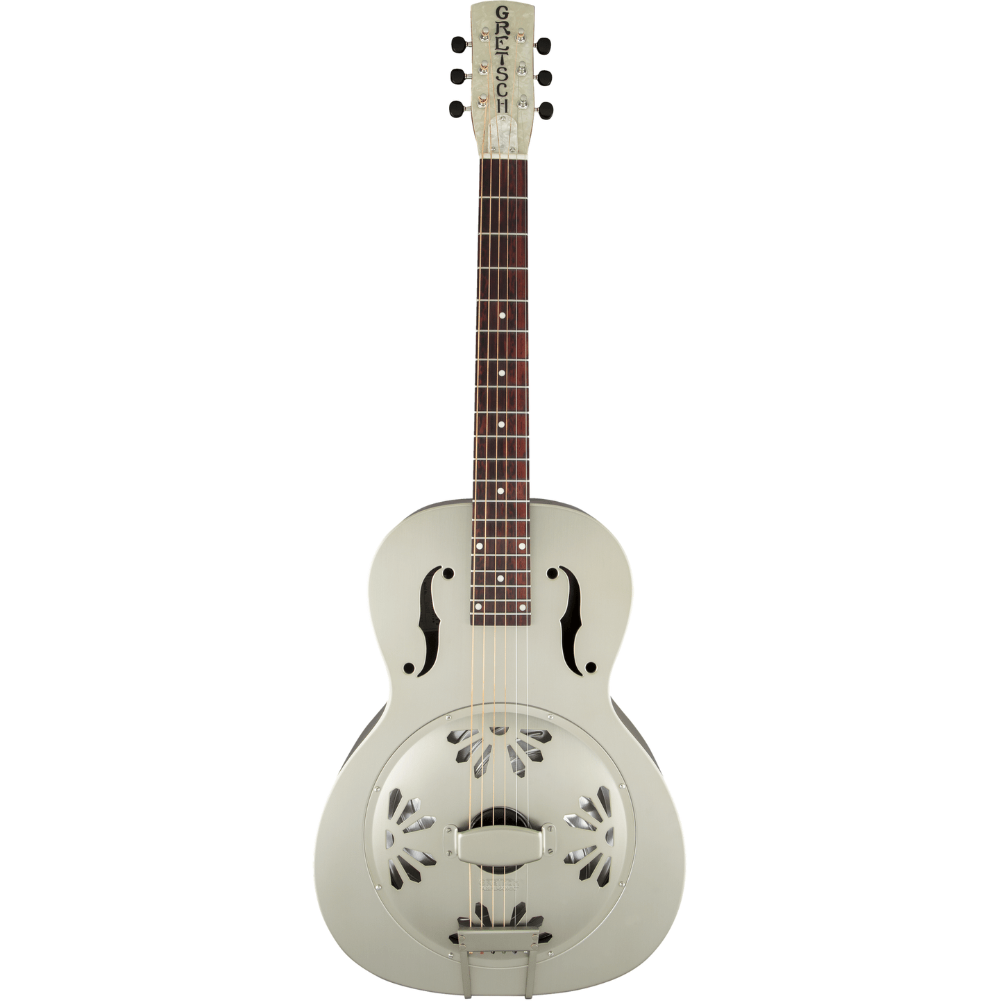 Gretsch G9201 Honey Dipper Round-Neck Brass Body Resonator Guitar