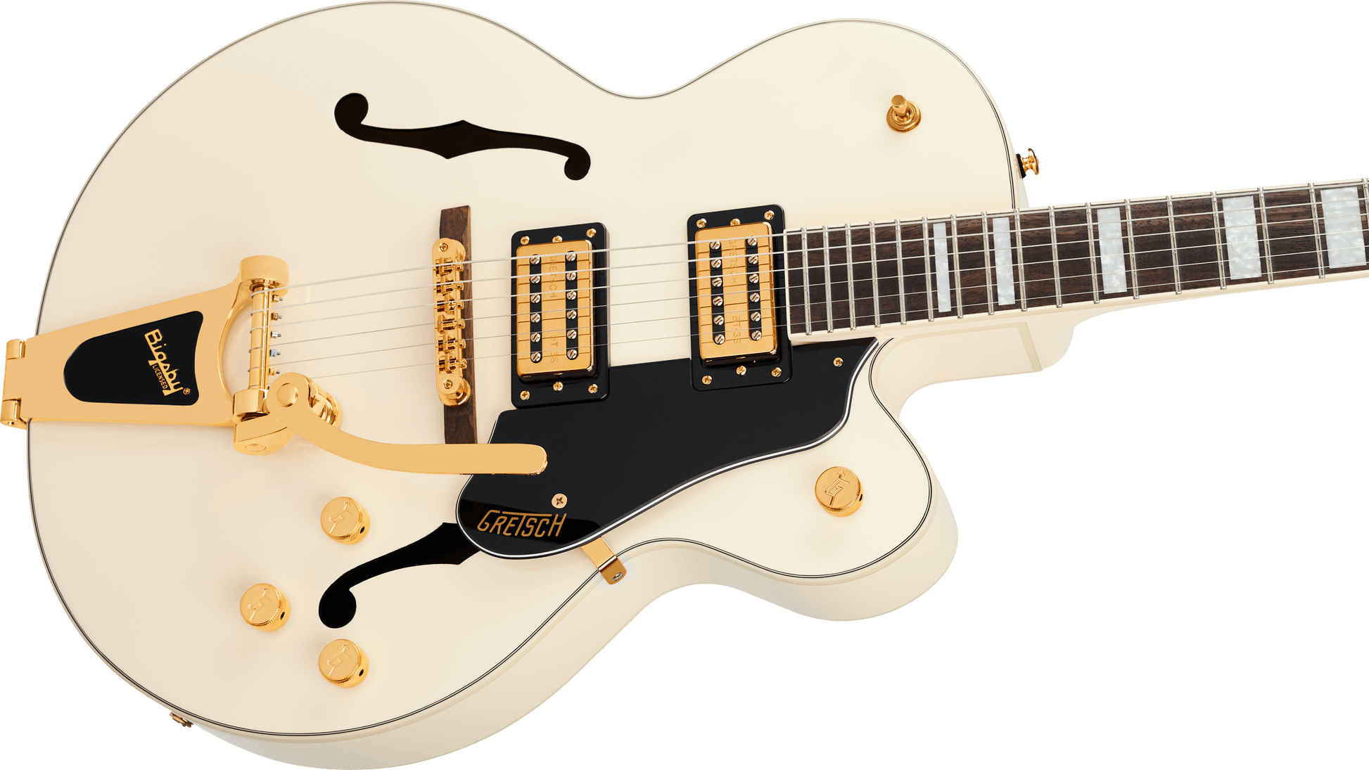 Gretsch G2420TG Streamliner Hollow Body w/Bigsby LTD - Vintage White zoom in