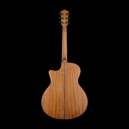 Bromo Tahoma Grand Auditorium Cutaway Acoustic Guitar - Mahogany Top back