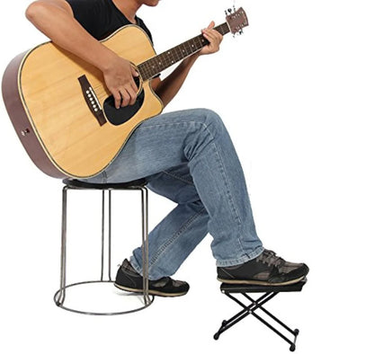 Winzz Anti-Slip Rubber Pad Guitar Footstool