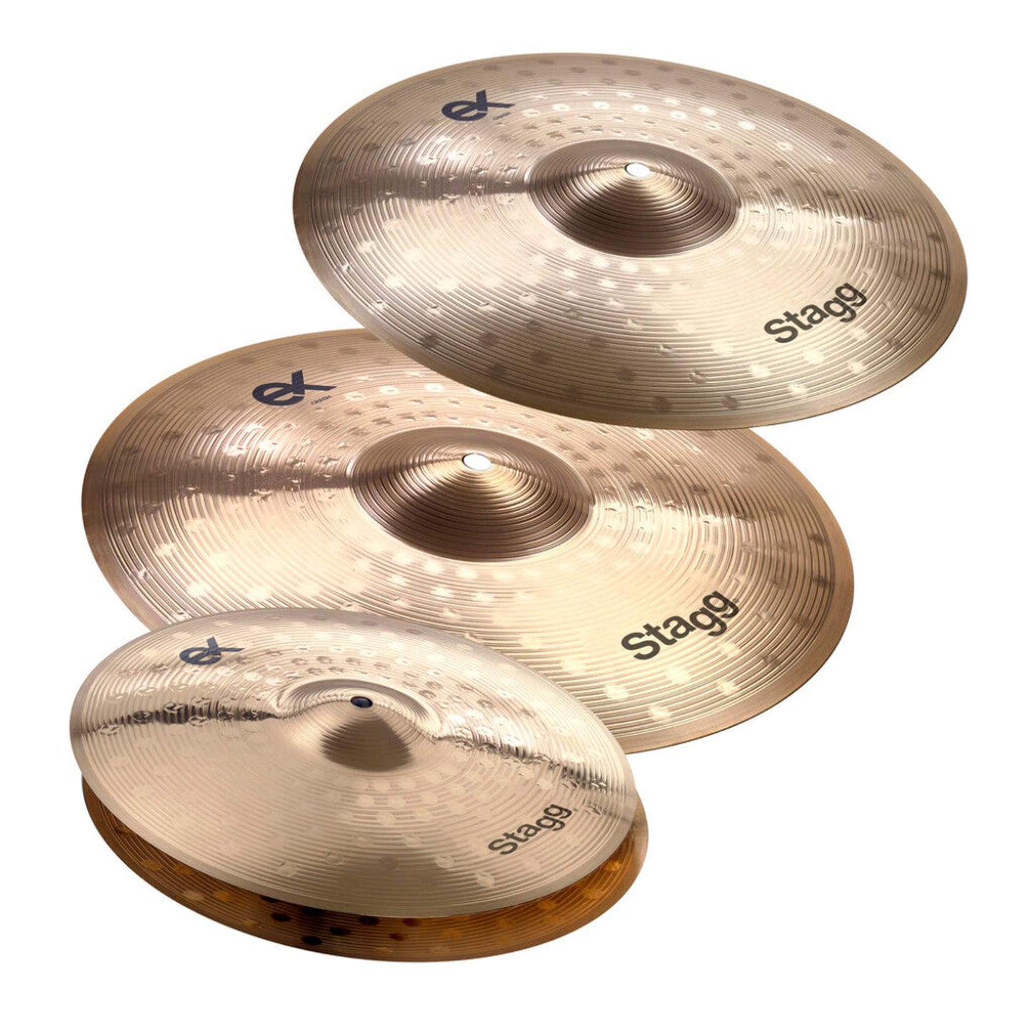 Stagg B8 Bronze Cymbal Pack - 14/16/20