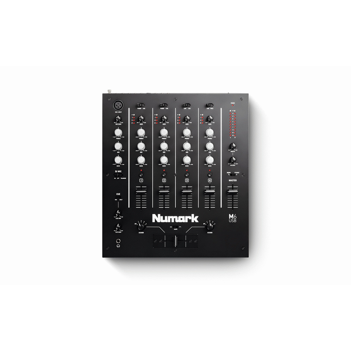 Numark M6 USB Four-Channel USB DJ Mixer