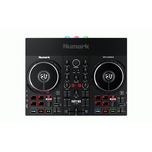Numark Party Mix Live DJ Controller w/ Built-In Light Show & Speakers