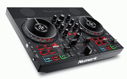 Numark Party Mix Live DJ Controller w/ Built-In Light Show & Speakers