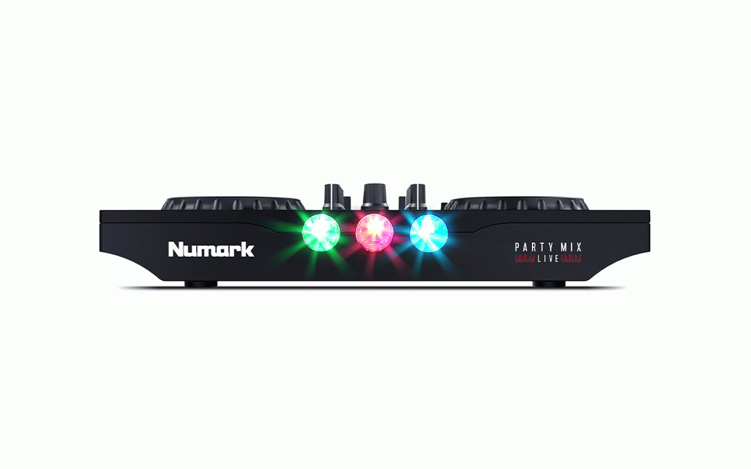 Numark Party Mix Live DJ Controller w/ Built-In Light Show & Speakers
