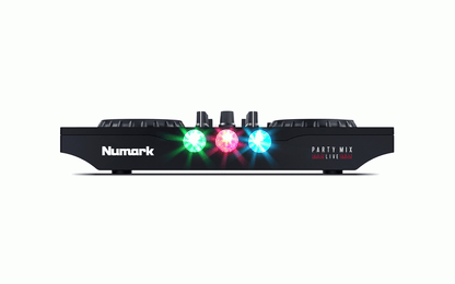 Numark Party Mix Live DJ Controller w/ Built-In Light Show & Speakers