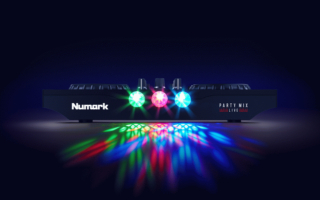 Numark Party Mix Live DJ Controller w/ Built-In Light Show & Speakers