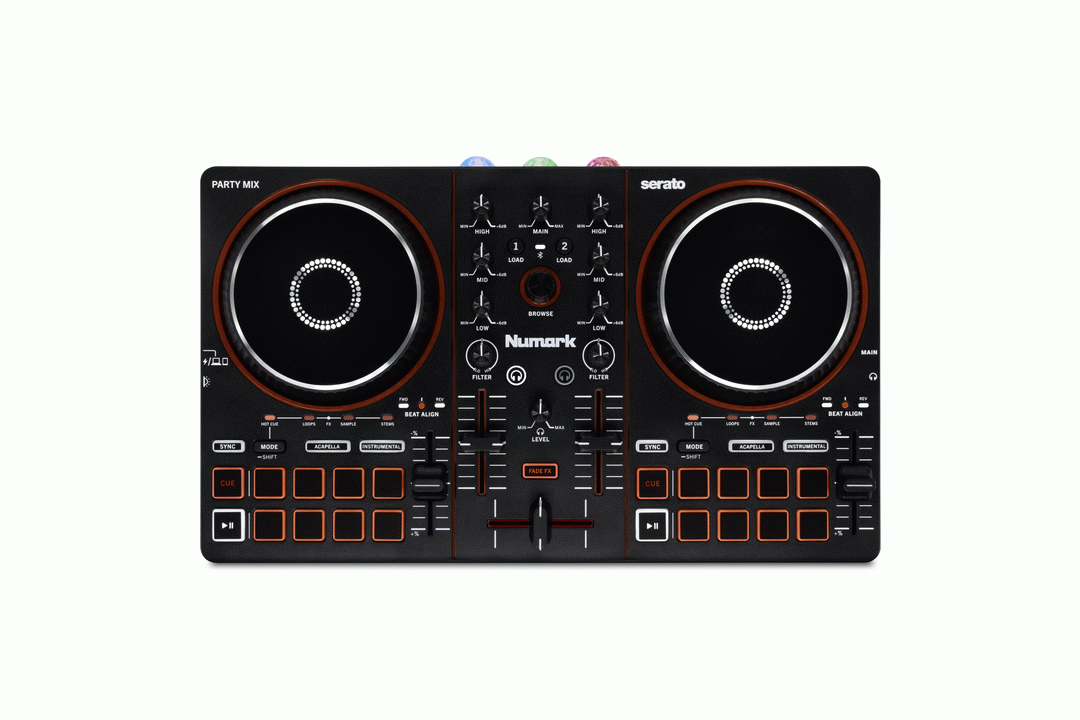Numark Party Mix III DJ Controller w/ Built-In Light Show