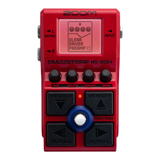 Zoom MS-60B+ MultiStomp Bass Pedal