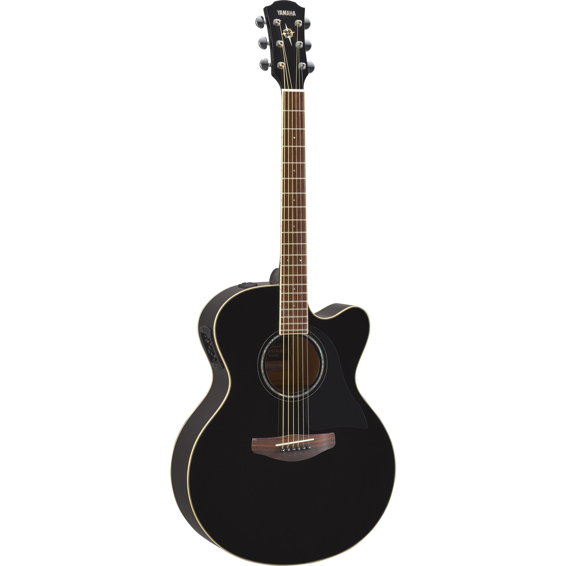 Yamaha CPX600 Acoustic Guitar - Black - Joondalup Music Centre