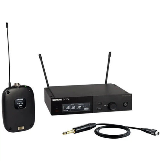 Shure SLXD14H57 Wireless Digital Guitar System With WA305 Cable Frequency H57 - 520-564MHz-WIRELESS-Joondalup Music Centre