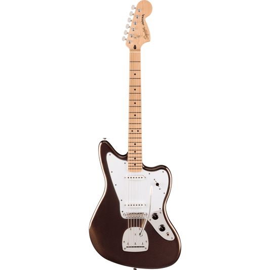 Squier Affinity Series Jaguar - Mystic Metallic Brown-ELECTRIC GUITAR-Joondalup Music Centre