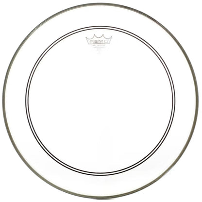 Remo P3-1320-C2 Powerstroke P3 Clear Bass Drumhead - 20 w/ Falam Patch