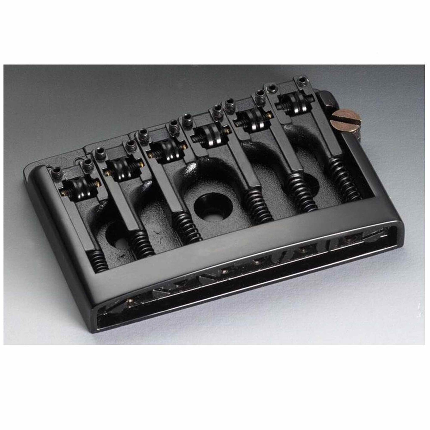 Schaller Electric Guitar Bridge - 3D6 Black Chrome