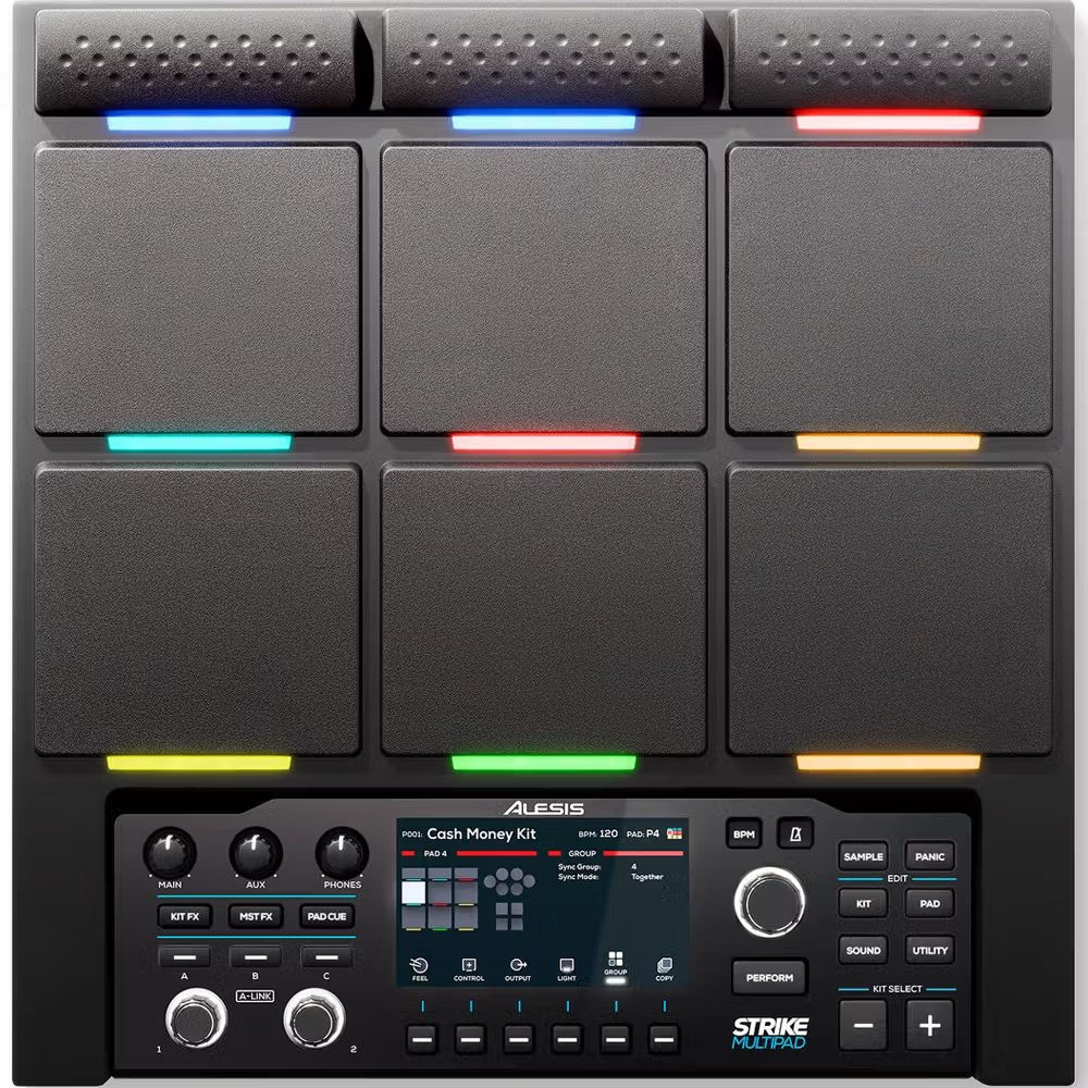 Alesis Strike MultiPad 9-Pad Percussion Instrument w/ Sampler & Looper