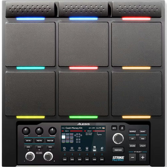 Alesis Strike MultiPad 9-Pad Percussion Instrument w/ Sampler & Looper