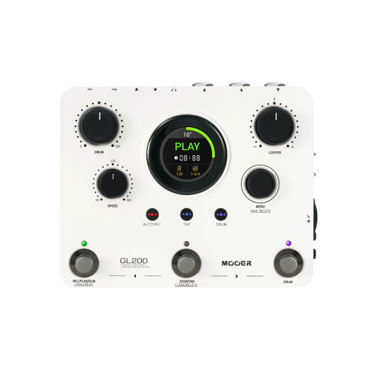 Mooer GL200 Groove Loop Phrase and Drum Station Pedal