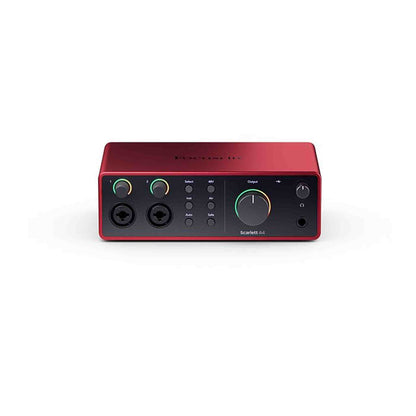 Focusrite Scarlett 4i4 Gen 4 4-in/4-out USB Audio Interface