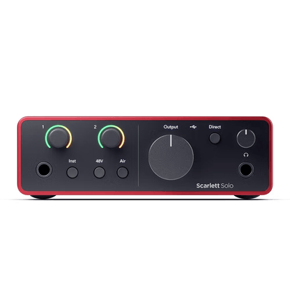 Focusrite Scarlett Solo (4th Gen) USB Audio Interface