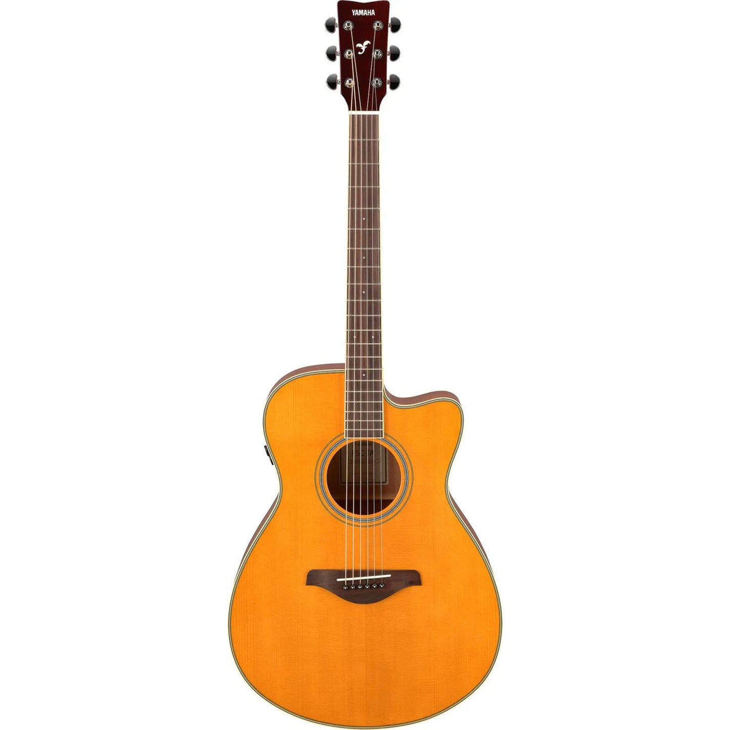 Yamaha FSC-TA TransAcoustic Guitar - Vintage Tint Front