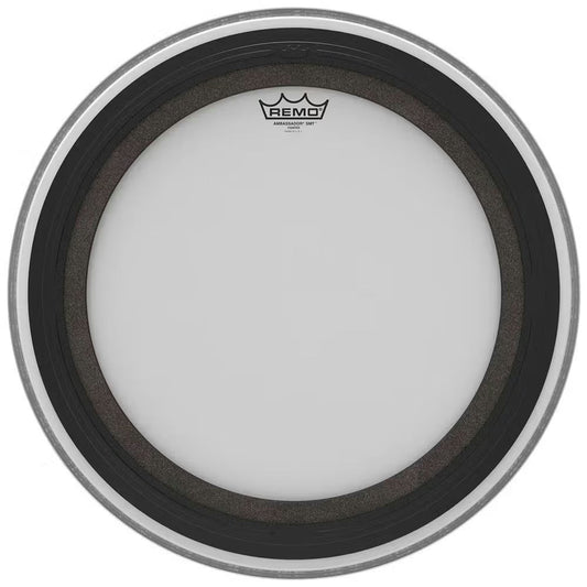 Remo BR-1122-00-SMT Ambassador Coated Bass Drum Head - 22