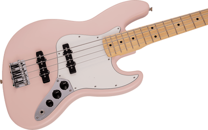Fender Made in Japan Junior Collection Jazz Bass - Satin Shell Pink