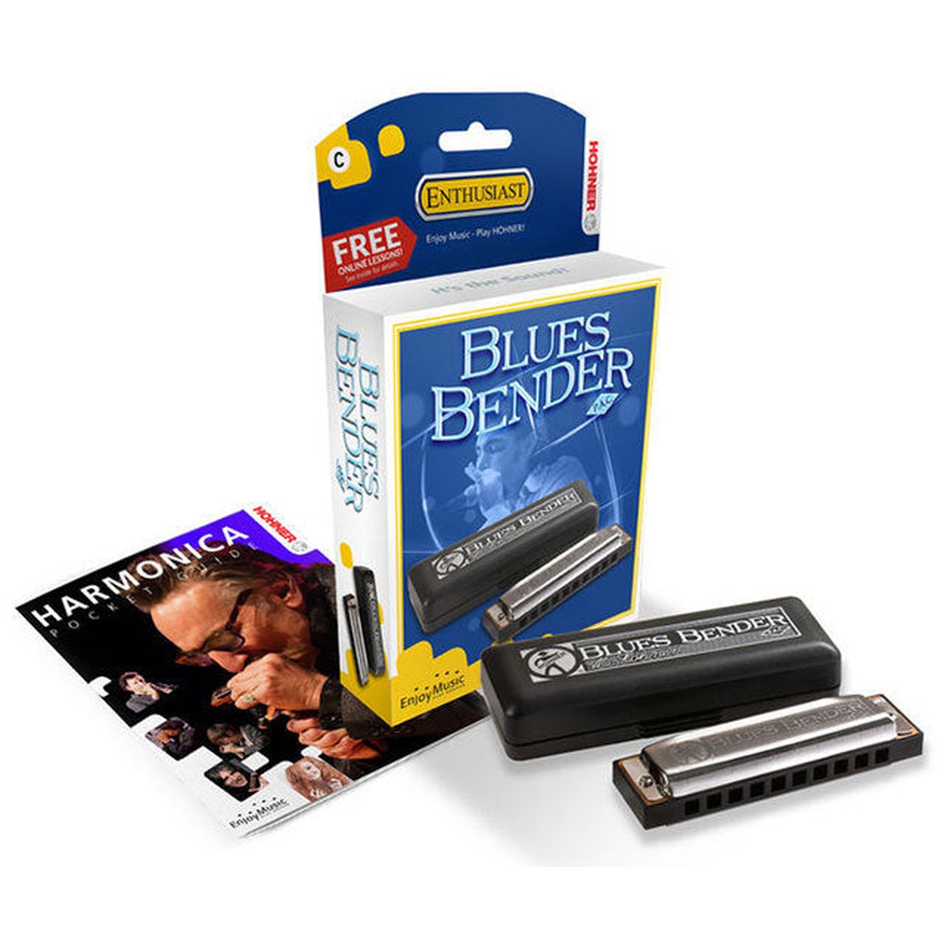 Hohner Blues Bender Harmonica - A Major Diatonic - Joondalup Music Centre