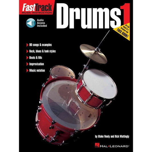 FastTrack Drums Method - Book 1 - BOOKS - [shop-name]