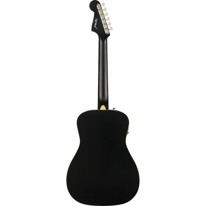 Fender  Joe Strummer Campfire Acoustic Guitar - Matte Black-ACOUSTIC GUITAR-Joondalup Music Centre