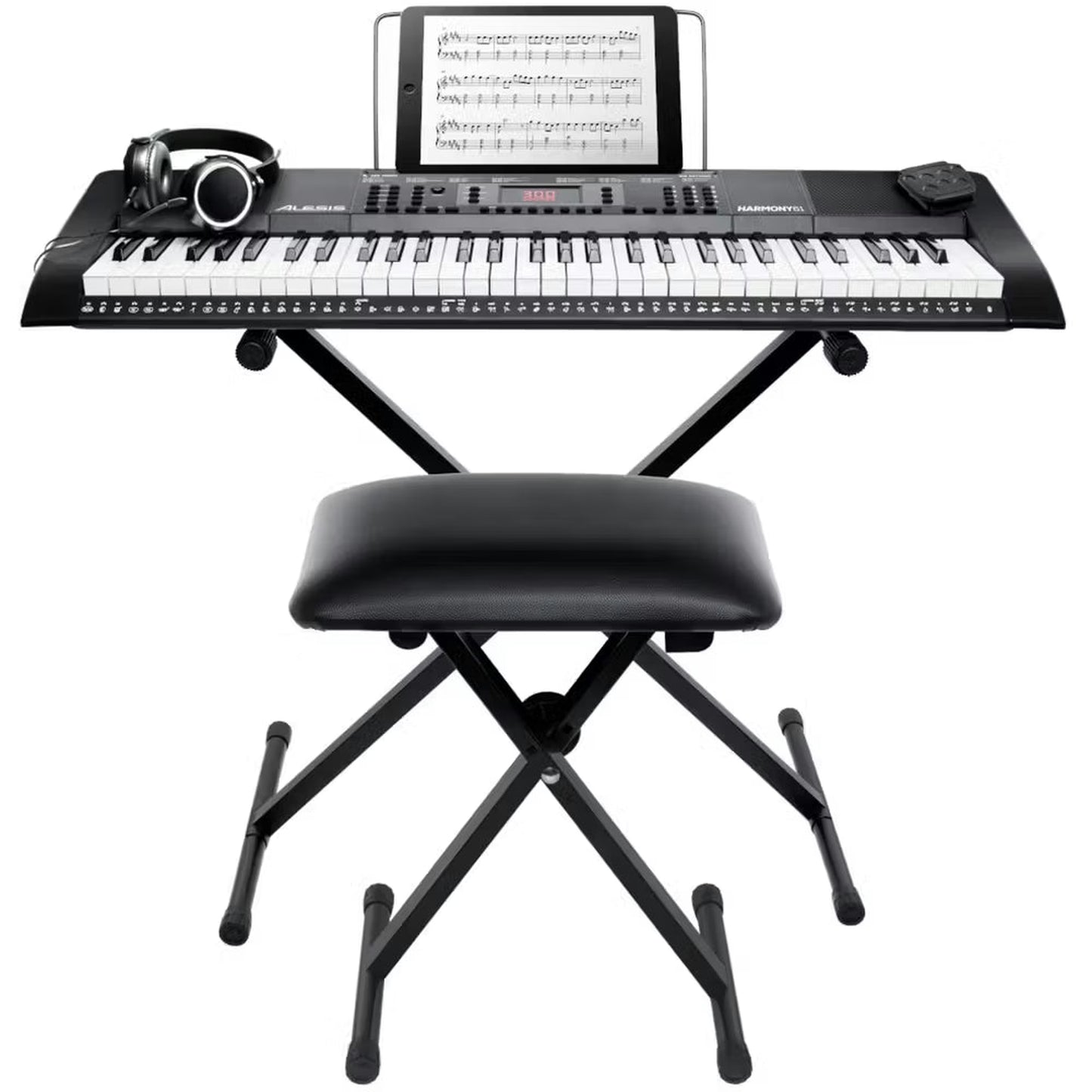 Alesis Harmony 61 MK4 61-Key Portable Keyboard Package