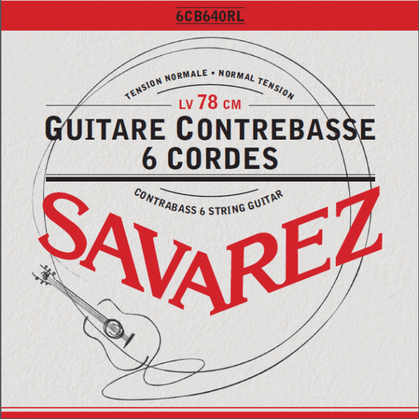Savarez Contrabass 6 String Set