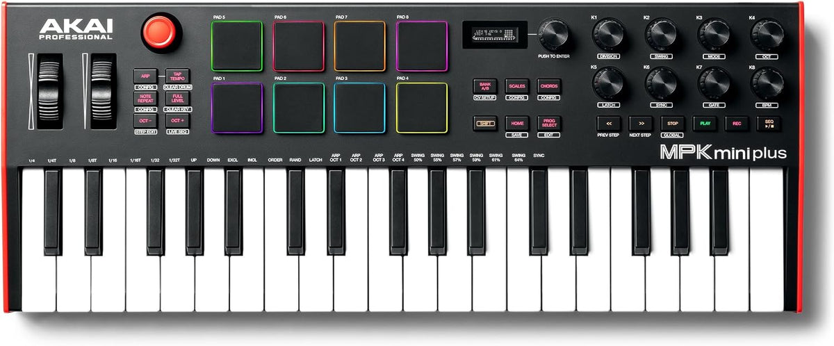 Akai MPK Mini Plus 37-Key Compact Keyboard & Pad Controller