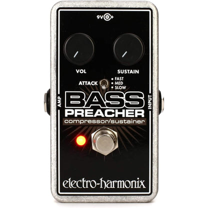 Electro-Harmonix Bass Preacher Compression/Sustainer Effects Pedal