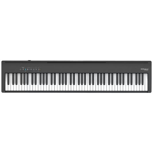 Roland FP30X Digital Piano w/ Stand & Pedals (Black) keyboard