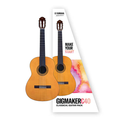 Yamaha C40 Gigmaker Classical Guitar Pack - Joondalup Music Centre